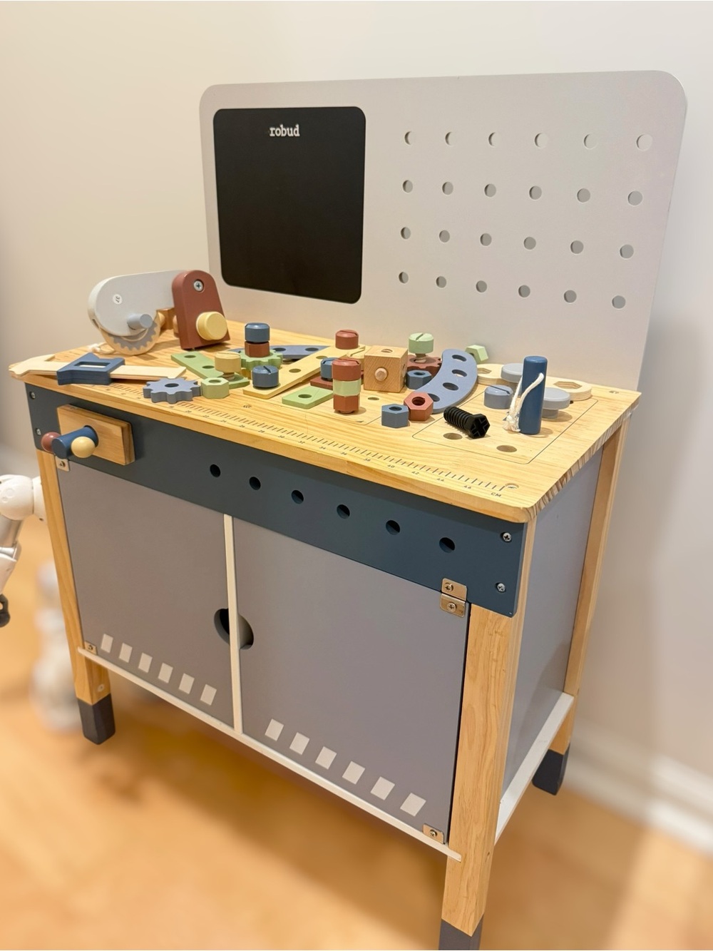 Robud Wooden Kids Tool Workbench 🛠️